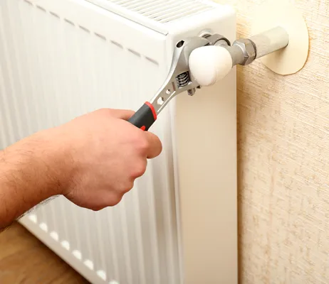 repairing a radiator