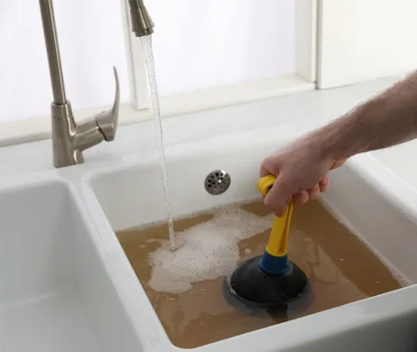 unblocking a sink